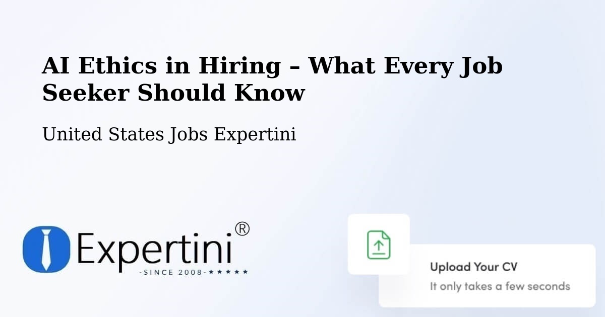 AI Ethics in Recruitment & Hiring – Murray - Murray, United States Jobs Expertini