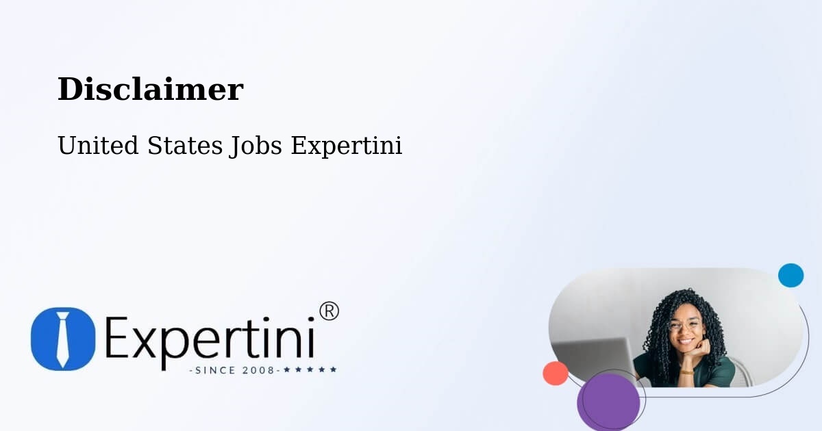 Disclaimer – Murray - United States Jobs Expertini