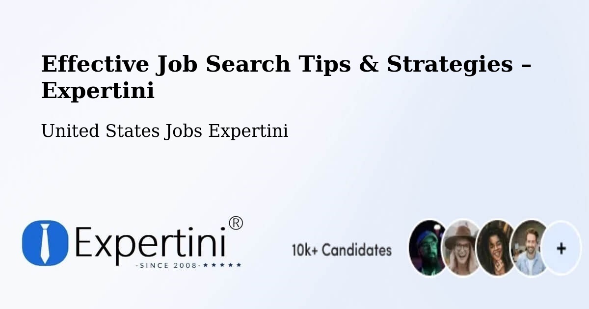 Job Search Tips & Strategies for Job Seekers – Murray - Murray, United States Jobs Expertini