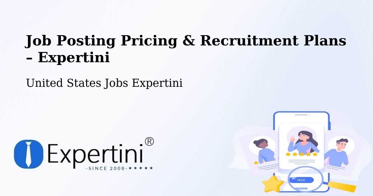 Job Posting Pricing & Recruitment Plans – Murray - Murray, United States Jobs Expertini